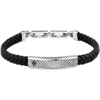 Maserati - JM525AVE36 - Armband - Hommes - 19cm - RECYCLED LEATHER