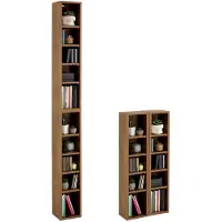 Idimex CD/DVD- REGAL CHART Eiche dunkelbraun