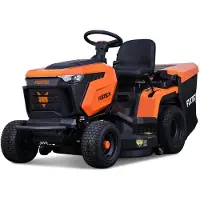 FUXTEC Rasentraktor FX-RMT92A | Aufsitzmäher mit 452ccm Motor | 92cm Schnittbreite | Hydrostat | 280L Fangkorb | 30-90mm Schnitthöhenverstellung