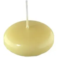 Kopschitz Kerzen Schwimmkerzen Gelb Grapefruit 26 x Ø 42 mm, 40 Stück