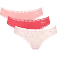 Sloggi Minislip "GO Crush Mini C3P" 3er Pack, mit Spitzendetails