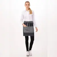 Chef Works MANHATTAN Bistroschürze (kurz) Urban Artikel AW046 in Denimblue