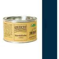 Kreidezeit Standölfarbe vollfett dunkelblau - 0,375 l Dose