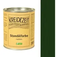 Kreidezeit Standölfarbe halbfett tannengrün - 0,75 l Dose