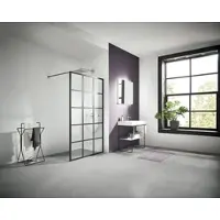 Kermi XDWW2120203PK Walk-In Dark Edition WW2 1200x