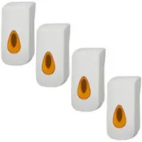 All Care 4 PlastiQline Schaumseifenspender - 400 ml - Kunststoff - Seifenspender - orange