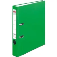 Herlitz Ordner protect Kunststoff (PP) A4 5cm hellgrün maX.file Packung mit 25 Stück