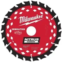 Milwaukee Zubehör 4932499376 Nitrus Abbruchkreissägeblatt 190 x 30 mm 24T