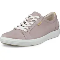 Ecco SOFT 7 LADIES Damenschuhe - sportliche Schnür- Halbschuhe grau NEU