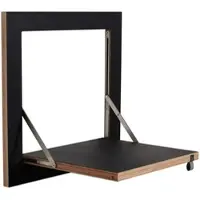 AMBIVALENZ - Fläpps Regal, 1 Regalboden, 40 x 40 cm, schwarz