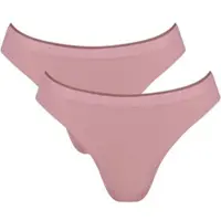 Sloggi Tanga "GO Sense", Damen, Gr. S, rosa (tea rose), Single Jersey, Obermaterial: 88% Modal, 12% Elasthan, figurbetont, Unterhosen Tanga, Modalmix, nahtlos, flacher Saum, elastisch, weich