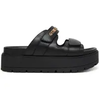 GUESS Damen Pantolette Faxon schwarz