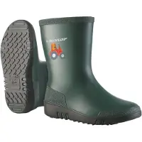 Dunlop Gummistiefel MH0KW01 Boots PVC Kinder Green-Schuhgröße 28