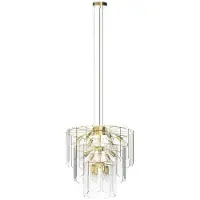 Zumaline Hängelampe 14x E14 gold NIRA MD3523-14L-EGN