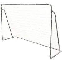 NILS BR240 Fußballtor mit Netz, Stahlgestell, 243 cm, Marke: