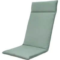 Madison Tuinstoelkussen 50x120 cm Hochlehner Kissen Napels Kaki wasserabweisend für Gartenmöbel