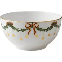 Royal Copenhagen Stjerne Riflet Jul skål 180 cl