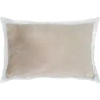 Apelt Dekokissen "Montana", beige (natur, weiß, unifarben), B:40cm H:5cm L:60cm, Polyester, Dekokissen_Sitzkissen_Kissenhüllen, Dekokissen