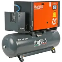 Italyco KVE 15/500 Premium - Schraubenkompressor - max. Druck 10 bar