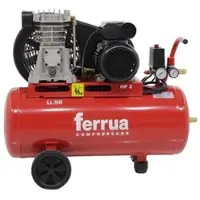 Ferrua FB28/50 CM2 - Elektrischer Kompressor mit Riemenantrieb - Motor 2PS - 50Lt