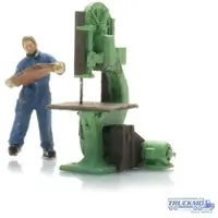 Artitec Fertigmodell Bandsäge mit Figur 312.051