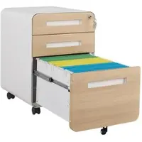 STILVORA Hochschränke mit LED-Beleuchtung Küchenschrank mit Snackablage Esszimmerschrank mit drei höhenverstellbare Ebenen für Küche,Esszimmer&Wohnzimmer,Walnussfarbe