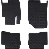 vidaXL Autofußmatte 4 pcs Schwarz geeignet für HYUNDAI i20 2014-2019