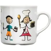 Stalgast 6x Kindergeschirr Becher 0,25 Liter