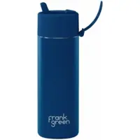 Frank Green Wasserflasche Ceramic Reusable Bottle Deep Ocean 595 ml