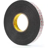 3M VHB Klebeband 5925P, Schwarz, 15 mm x 33 m, 0,6 mm