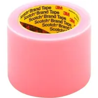 3M Scotch Etikettenschutz-Klebeband 821, Rosa, 152,4 mm x 66 m, 0,063 mm