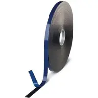 TESA ACXplus 7063 High Adhesion, 12mmx25m, 0,8mm, schwarz, blauer Folienliner