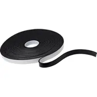 3M Einseitiges Vinyl-Schaumstoff-Klebeband 4714, Schwarz, 25 mm x 16,5 m, 6,4 mm
