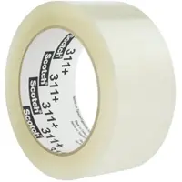 3M Scotch Verpackungsklebeband 311+, Transparent, 48 mm x 990 m, 0,05 mm