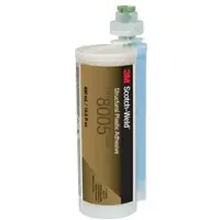 3M Scotch-Weld 2-Komponenten-Konstruktionsklebstoff auf Acrylatbasis für das EPX System DP 8005, Schwarz, 490 ml