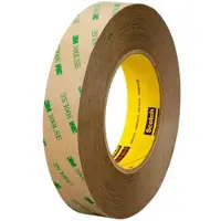 3M Doppelseitiges Klebeband mit Polyester-Träger 93010LE, Transparent, 1372 mm x 55 m, 0,1 mm