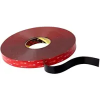 3M VHB Klebeband 5930F, Schwarz, 12 mm x 33 m, 0,8 mm