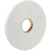 3M PE-Schaumstoff-Klebeband mit Acrylat-Klebstoff 9539, Weiß, 15 mm x 66 m, 0,8 mm