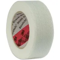 3M Scotch Crack-Seal Anti-Riss Fugenband 3020100, 100 mm x 25 m, Glasgittergewebeband