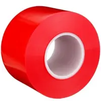 3M extra starkes Bodenmarkierungsband 971L, rot, 101,6mm x 32,9m, 0,43mm