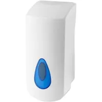 All Care PlastiQline Seifenspender - 2000 ml - weiß - Farbfenster blau