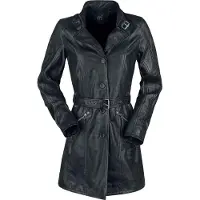 MAURITIUS Ledermantel Damen GWAyleen schwarz XS