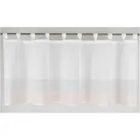 Möbel Kraft Bistrogardine ¦ mehrfarbig ¦ Synthetik ¦ Maße (cm): B: 140 H: 50