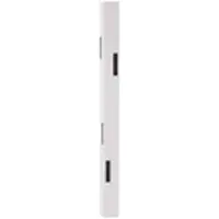 Möbel Kraft Garderobenpaneel Kara , grau , MDF-Platte,Kunststoff , Maße (cm): B: 12 H: 120 T: 8.0
