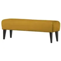 Sofa.de Polsterbank Hearty , gelb , Maße (cm): B: 145 H: 51 T: 46.0