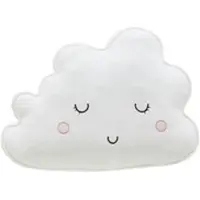 Uups Kuschelkissen Wolke , weiß , Maße (cm): B: 30