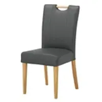 Möbel Kraft Polsterstuhl 6881 , grau , Maße (cm): B: 46 H: 94 T: 48.0