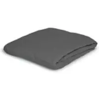 Como Kuschel Jersey Spannbetttuch , grau , Maße (cm): B: 150