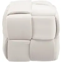 Bessagi Home Hocker Ella Beige Samt