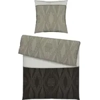 Modern Living Bettwäsche Erik XL Grau ca. 155x220cm